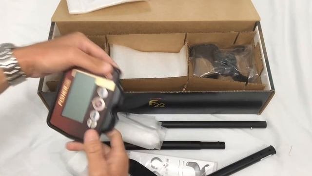UNBOXING - Fisher F22 11” DD Metal Detector