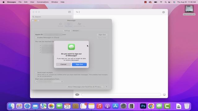 How To Turn Off iMessage On A Mac - Disable iMessage