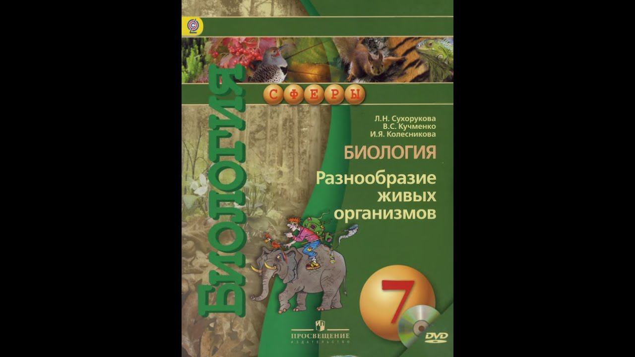 Биология (Л.Н.Сухорукова) 7к §19 Отдел покрытосеменные, или Цветковые