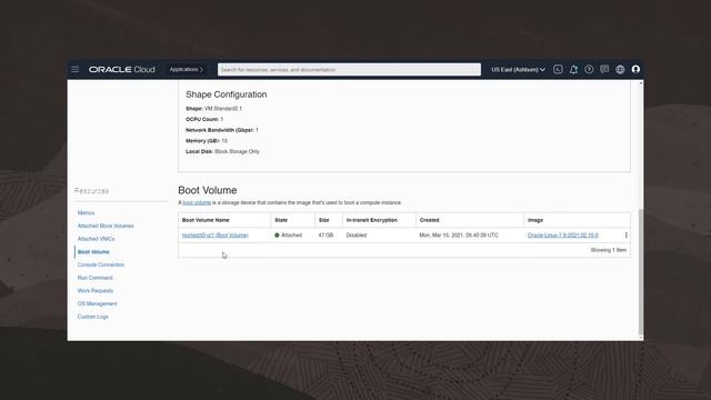 Terminate a Compute Instance on Oracle Cloud Infrastructure