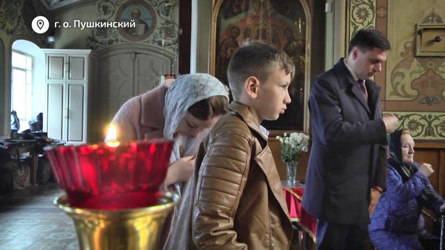 В Никольском храме в Пушкино состоялось архиерейское богослужение