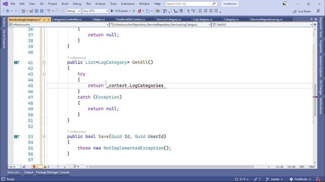 18- Repository Design Pattern Log Category Part 2 | مشروع عملي تعلم برمجة الشركات