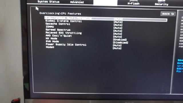 How to Enable Virtualization on MSI B350 PC MATE (BIOS date nov.2019)