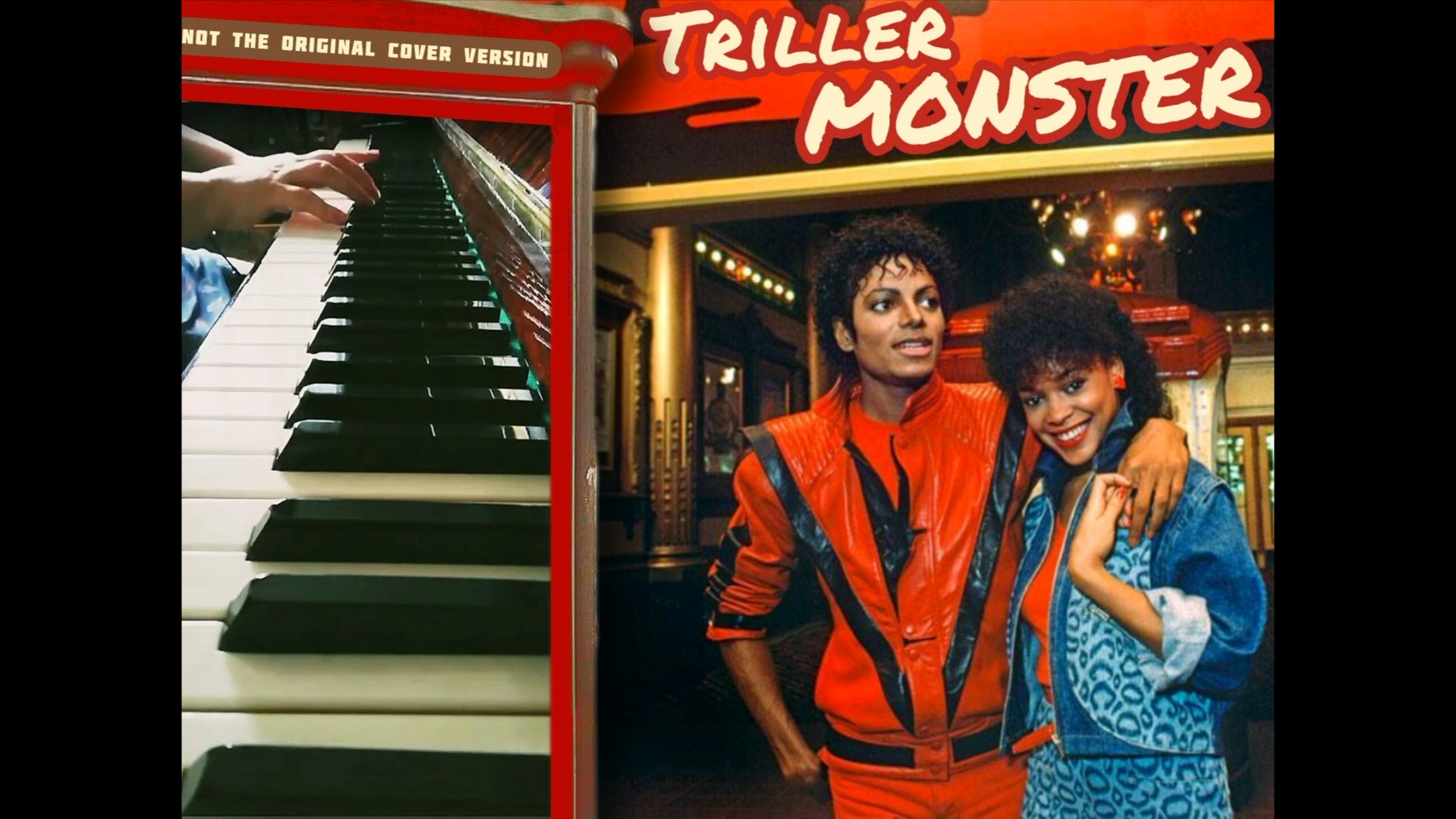 Monster / Triller - Michael Jackson и не оригинальная кавер-версия рояля с его вокалом