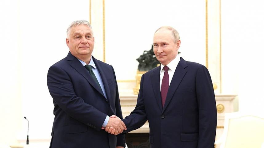 Путин и Орбан обсудили мирное урегулирование конфликта