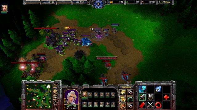Human Vs Night Elves --- Warcraft III Reforged