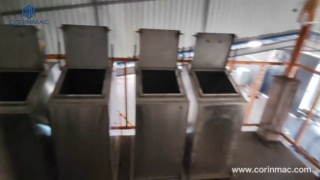 Line for the production of building mixtures from our factory launched in Libya