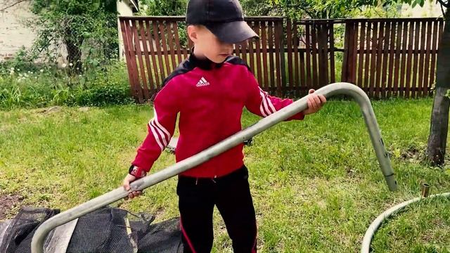 Собираем батут Fun Jump. Распаковка батута.