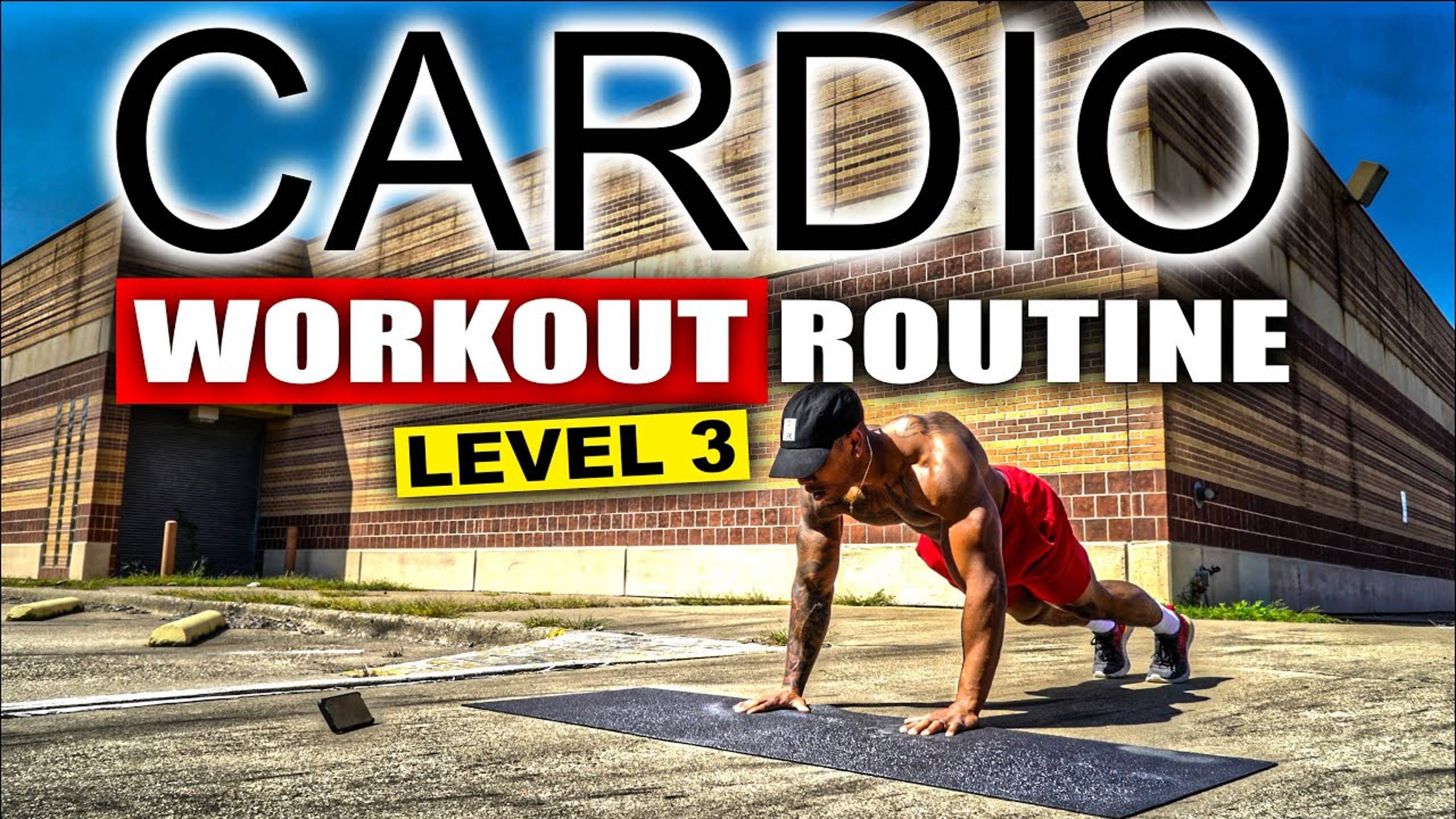 20 MINUTE FAT BURNING CARDIO WORKOUT(NO EQUIPMENT)