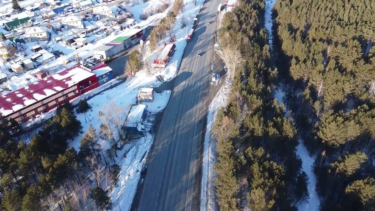 Полет у трассы Тюмень-Омск
