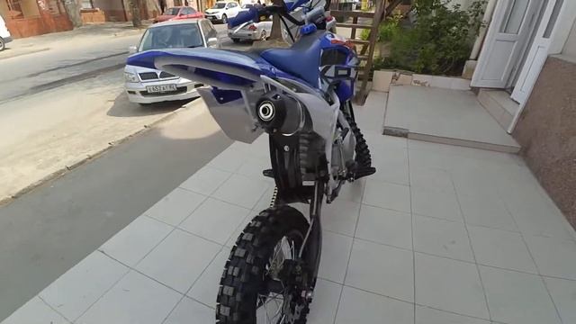 Обзор нового питбайка KAYO CLASSIC YX125 17/14 KRZ (2017 г.)