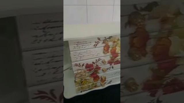 Video   Porta Joias em MDF com gavetinhas e laterais para colar