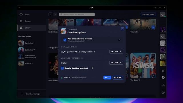 How to Change Game Language in the EA App - 2023