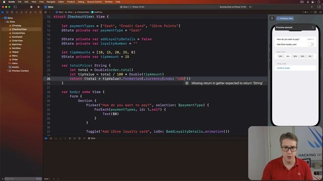 Formatting number strings in SwiftUI - SwiftUI Starter Project 11/14