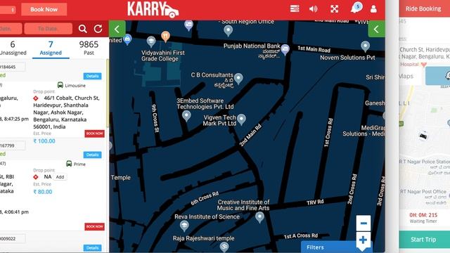 Uber Clone | KARRY | Best Taxi Dispatcher Software | Uber Clone Dispatcher Software