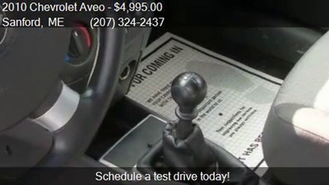 2010 Chevrolet Aveo LS for sale in Sanford, ME 04073 at LLOY