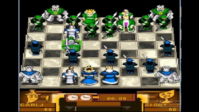 Карл Джексон играет в 3D Battle Chess Java