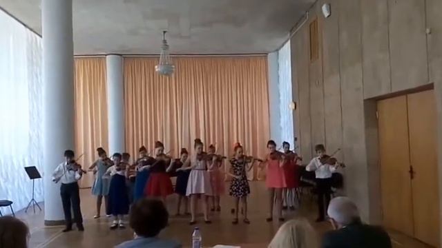А. Гречанинов - Игра в разбойники ансамбль скрипачей СДМШ 1 г. Симферополь