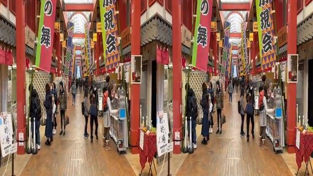 Japan - Spatial Video Test 3 on iPhone 15 Pro Max in Asakusa [1080/Binaural]