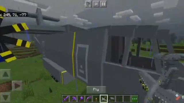 Minecraft plane and helicopter mod 🤑
