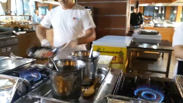 Завтрак.MERYAN 5*/Турция/Okurcalar/Frühstück im Hotel.