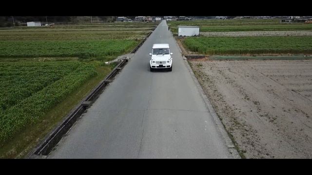 【Mavic pro】ドローンで愛車ゲレンデ空撮！【Mercedes Benz】g350d