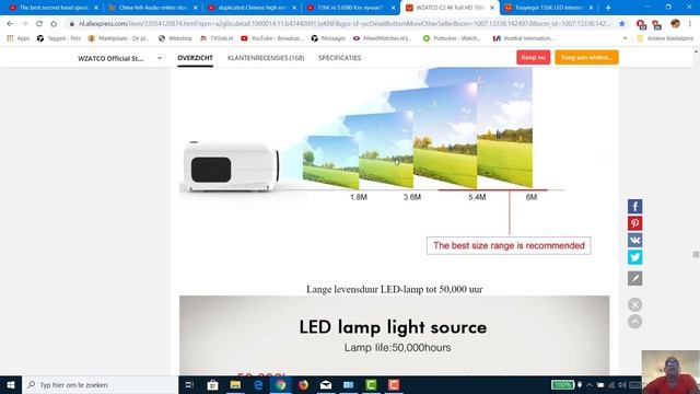 Great announcement in testing Chinese tube amps and the led projector I want to buy