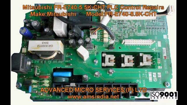 Mitsubishi FR-E740-5.5K-CHT PLC Control Repairs @ Advanced Micro Services Pvt.Ltd,Bangalore,India