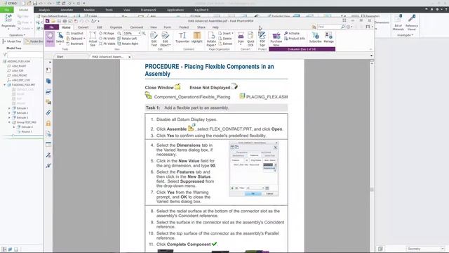 Creo - Component Flexibility