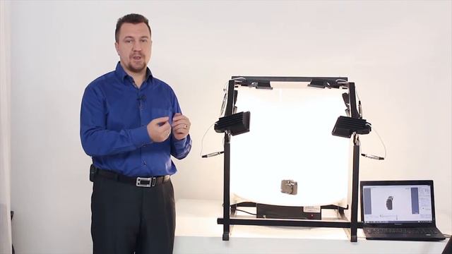PhotoMechanics 3D Фотостудия S-60ML:  урок по предметной 3D съемке при помощи поворотного стола.