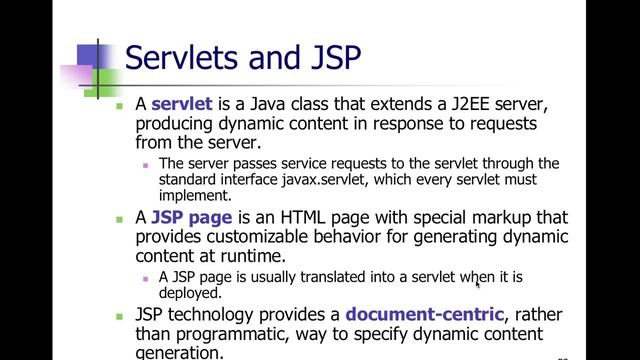 Java EE Programming - Lecture 8