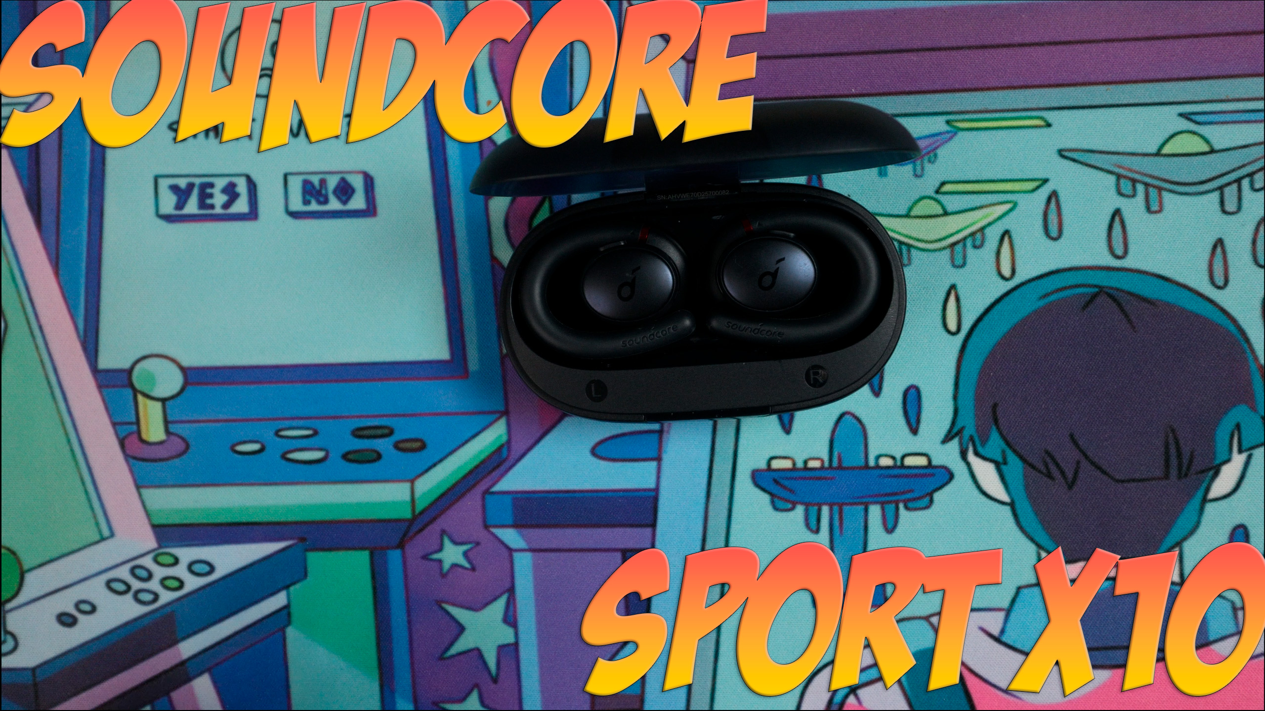 Обзор на наушники Soundcore Sport X10