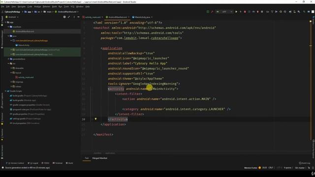 Android Manifest and XML Files    Android Development Tutorial 2020 in Java