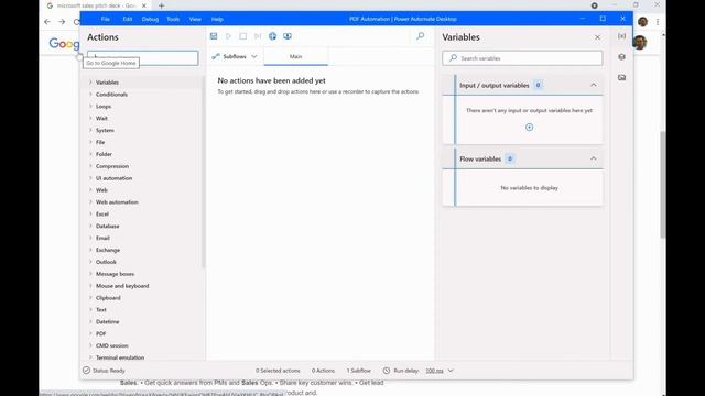 4. (PowerAutomate)New Excel with User Input & PDF Automation