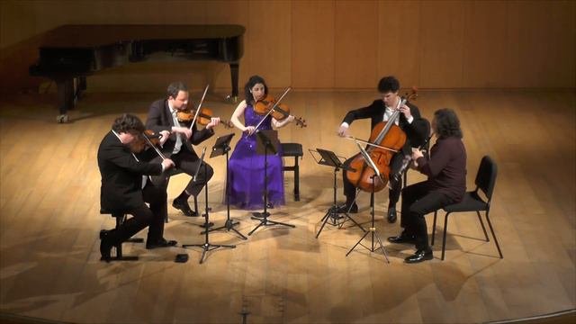Johannes Brahms Clarinet Quintet op.115 Aviv Quartet - Y.Yehudin