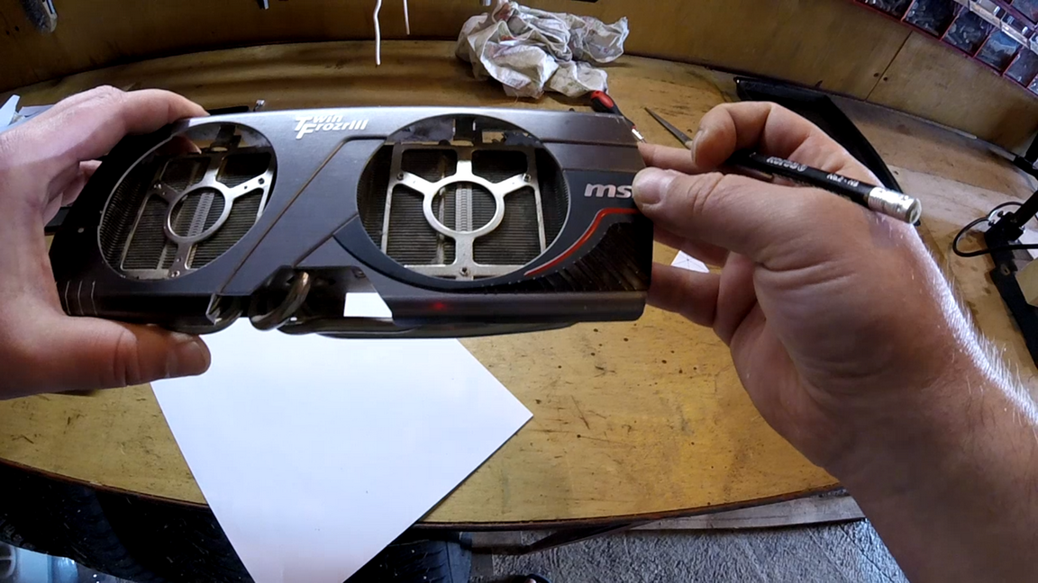 Замена кулера на видеокарте MSI Twin Frozr III