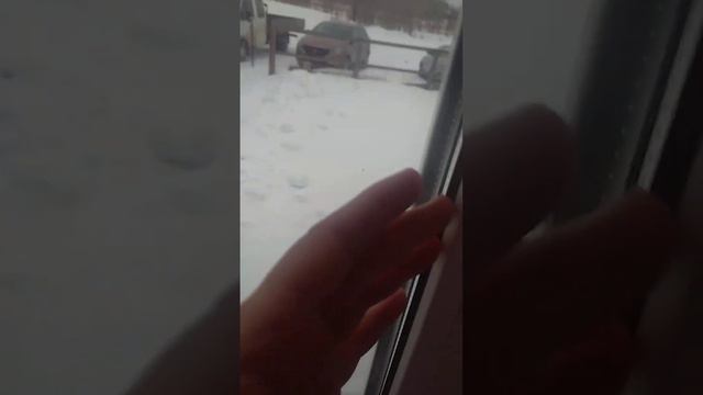 Осторожно пластиковые окна.