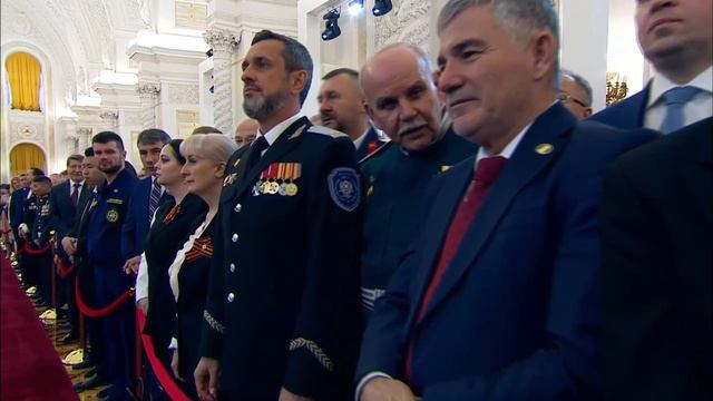 🇷🇺 Впервые в новейшей истории России на торжественной церемонии вступления в должность Президента