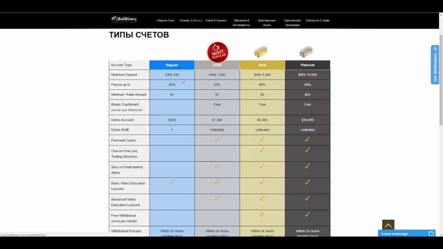 Обзор Bullbinary