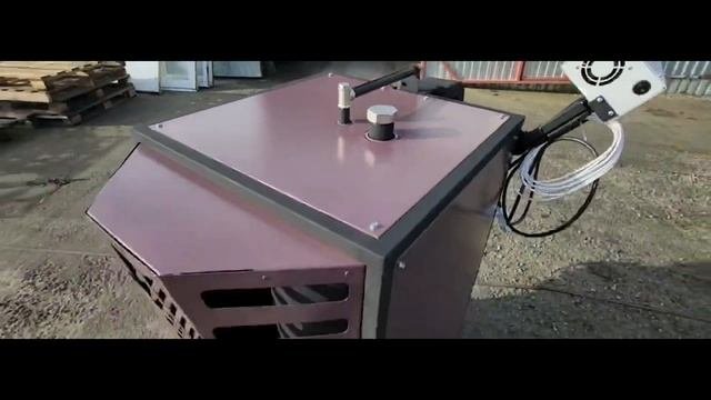 Новинка в мире отопления Калорифер Ставрос-М  10 -50 квт Печь на отработке. Запатентован
