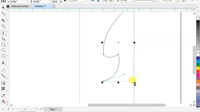 coreldraw for beginners Pen Tool In Coreldraw complete in urdu