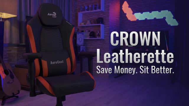 CROWN Leatherette Gaming Chair - Promo Video