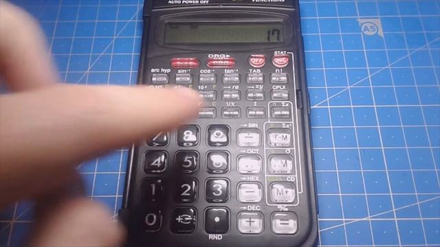Перевод в двоичную систему счисления на калькуляторе Kenko KK-107A