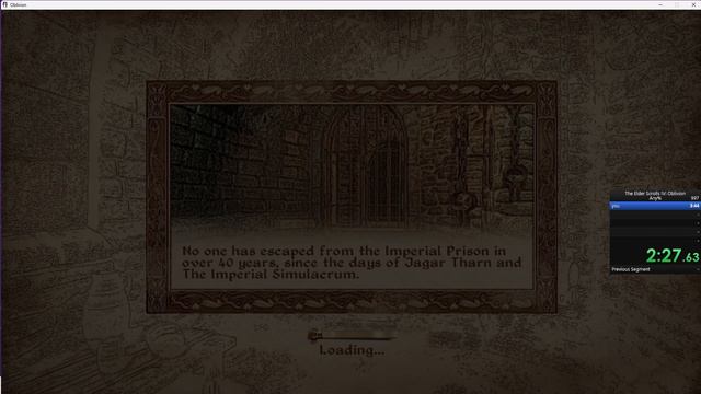 How I beat Oblivion in 3 Minutes