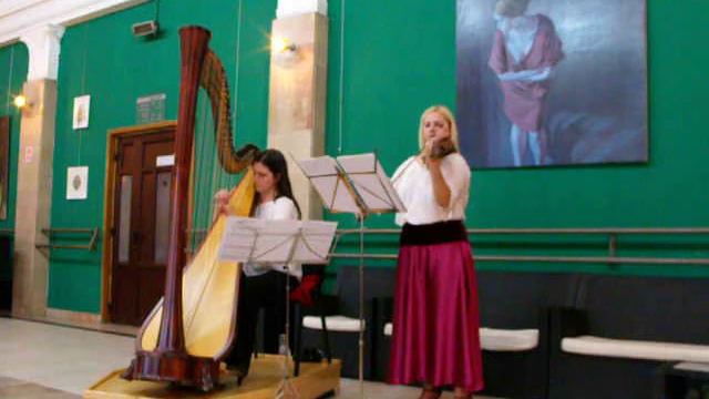 J.M.Lacalle Garcia - Amapola Duet Harpa-Vioara Marta & Mihaela Formatie de muzica clasica pt. nunti