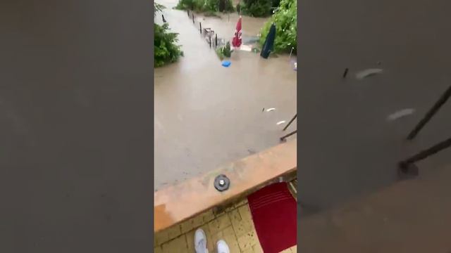 💧Продолжается наводнение в 200-тысячном городе Саарбрюкен и его пригородах, Германия