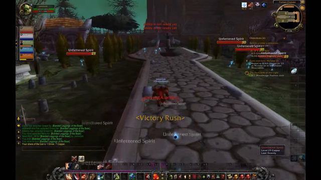 Let's Run The WoW Dungeons! Scarlet Monastery - Graveyard