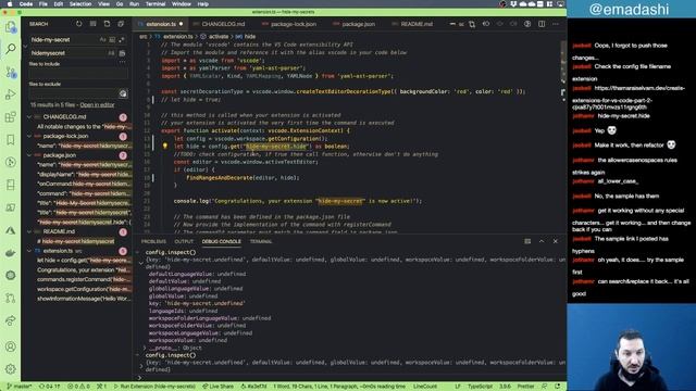Building VSCode Extension to Hide Secrets in YAML Files - Part 3