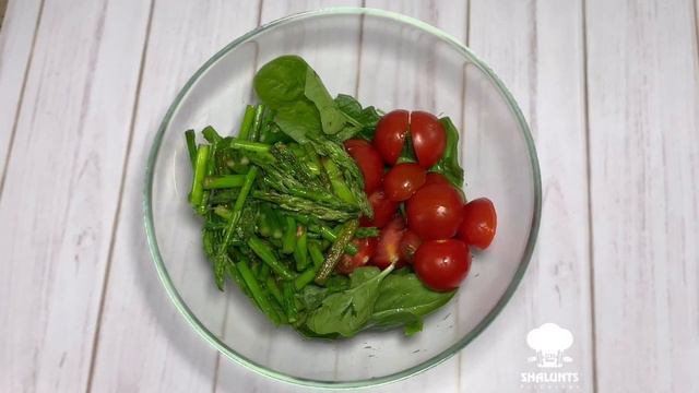 Ծնեբեկով աղցան / Asparagus Salad Recipe