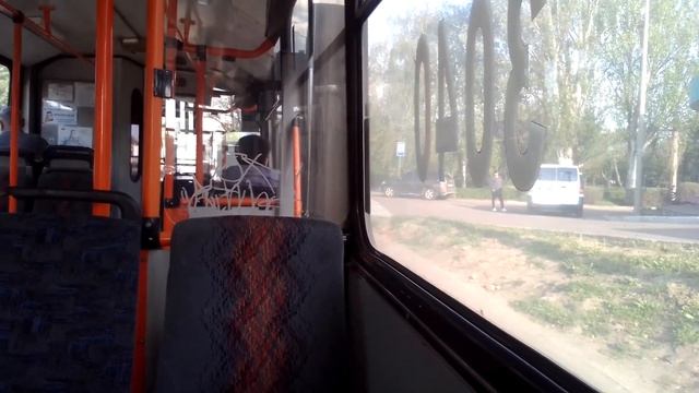 Поездка на троллейбусе Škoda 14TrM #3040 (марш. 2)